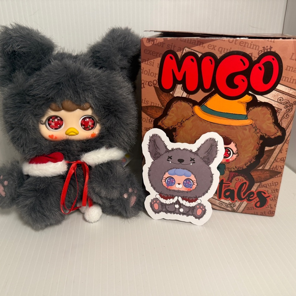 🍎 Migo Fairy Tales Secret - Gray Wolf - Apple Eyes - Maternal Grandmother